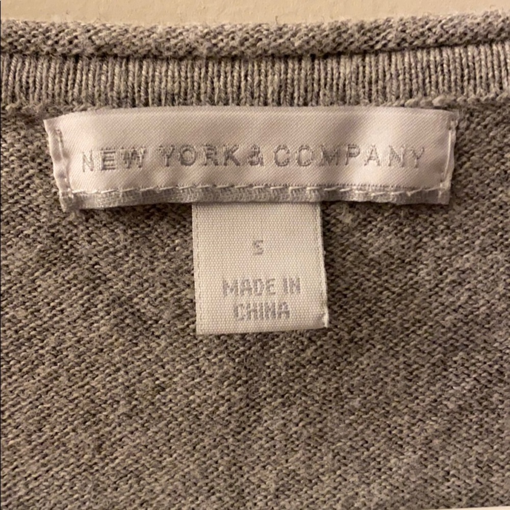 New York and Company Sweater Shirt - Picture 2 of 3